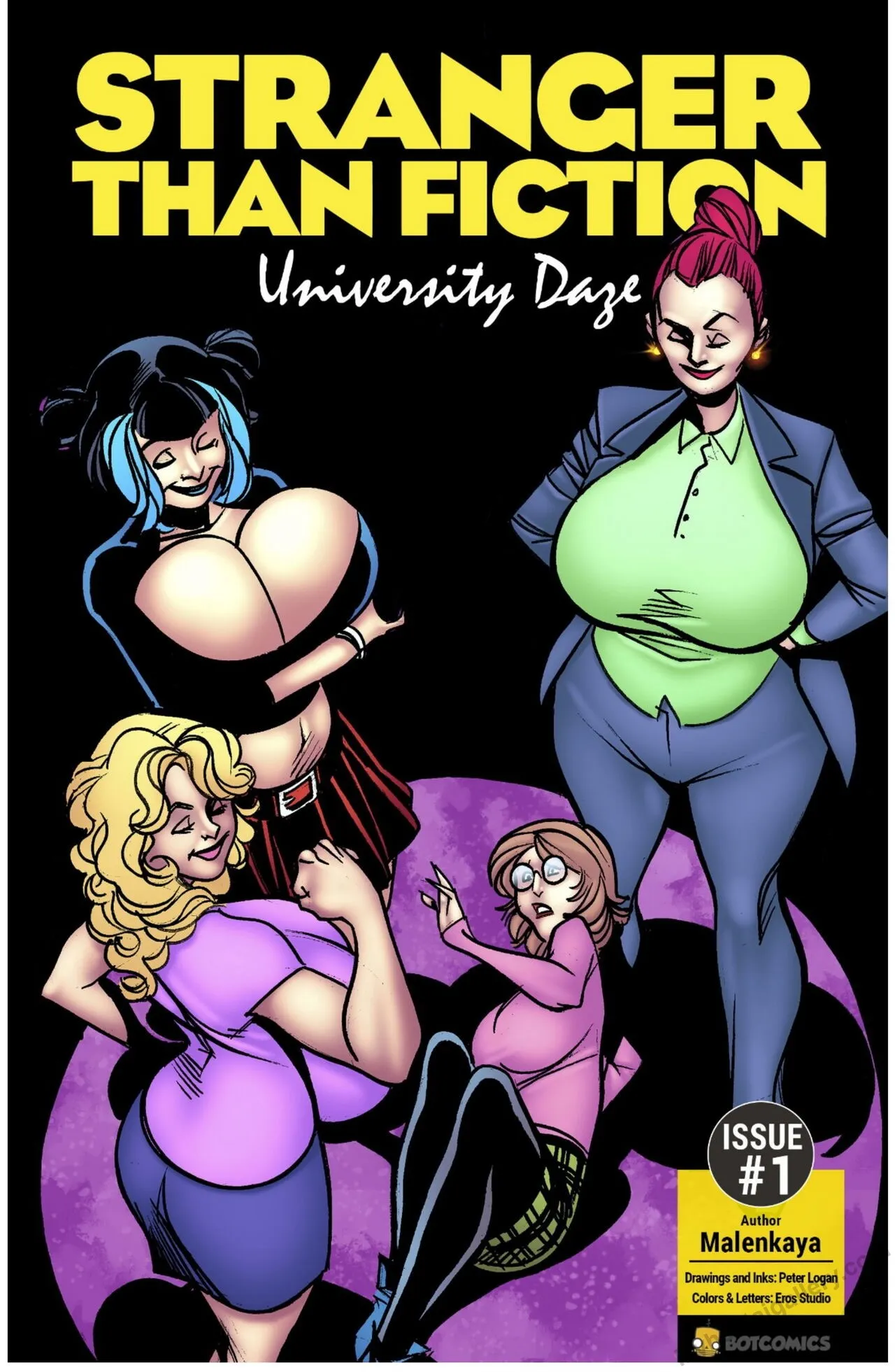 Stranger Than Fiction 3 porno comics Cover