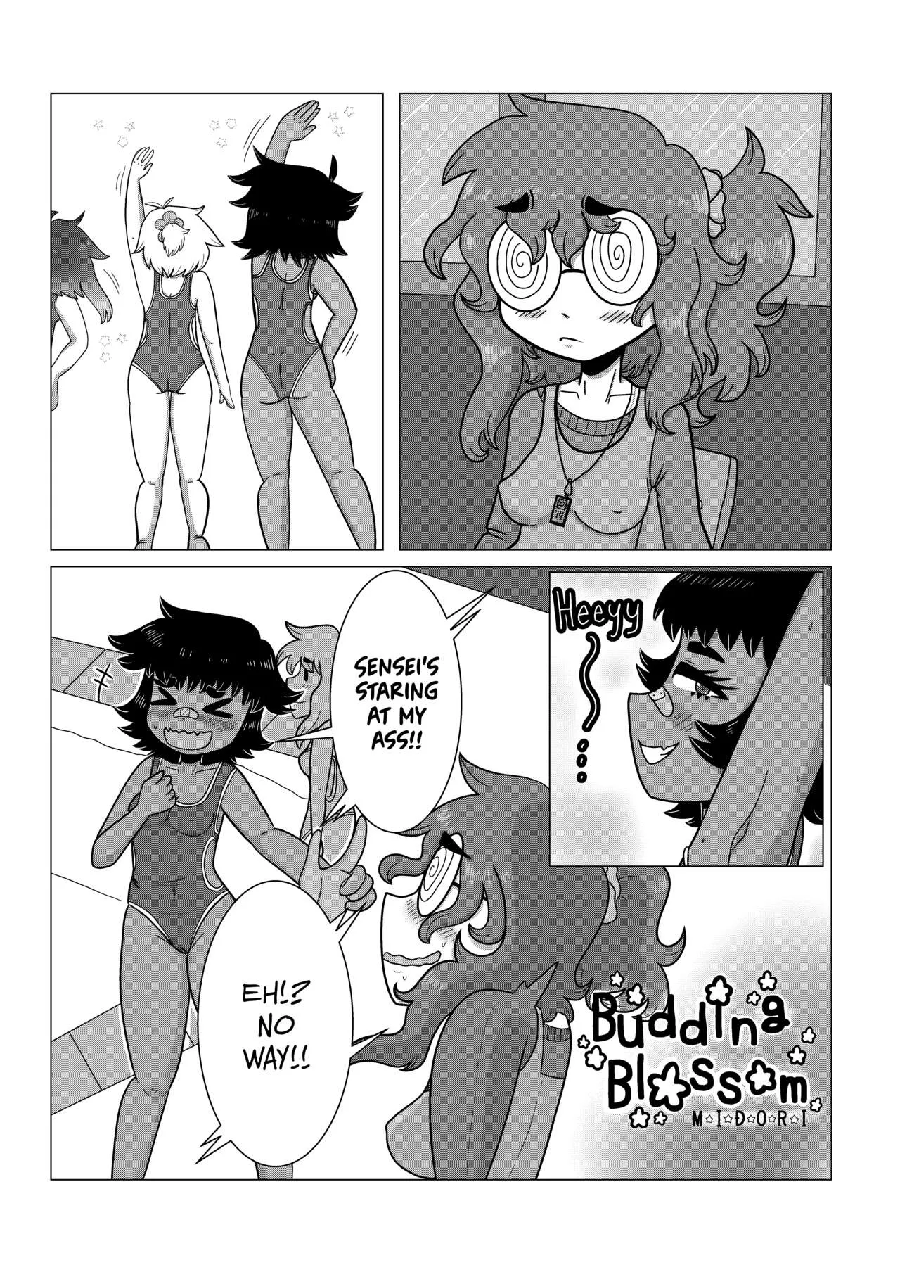 Budding Blossom porno comics