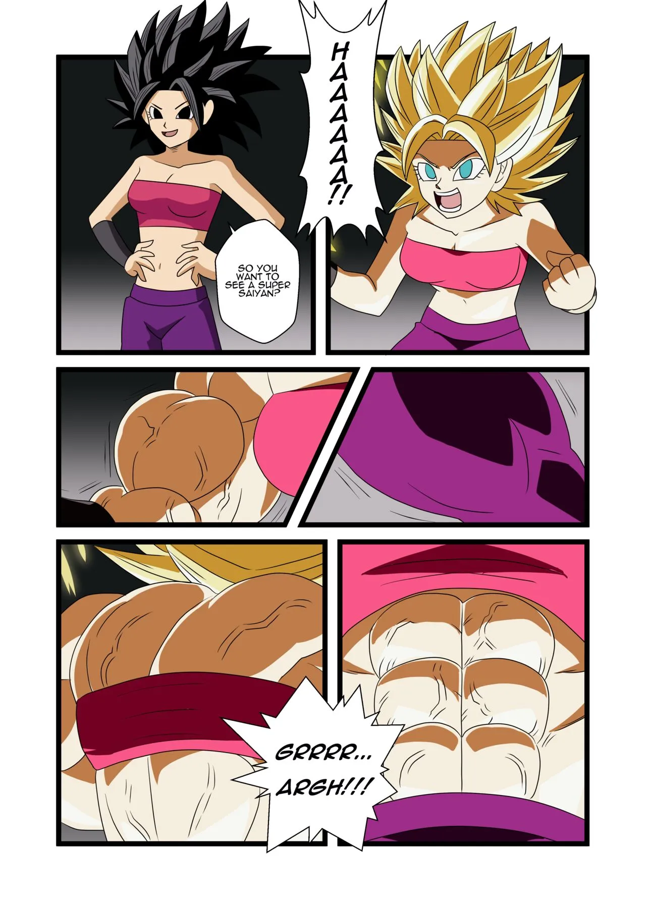 Caulifla's Demonstration porno comics