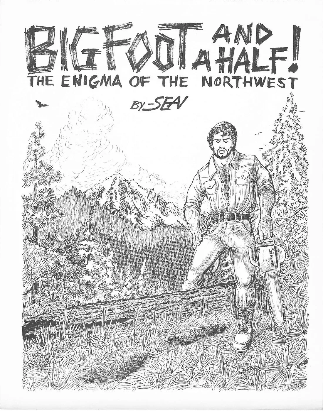 Big Foot And A Half! - The Enigma Of The Northwest porno comics