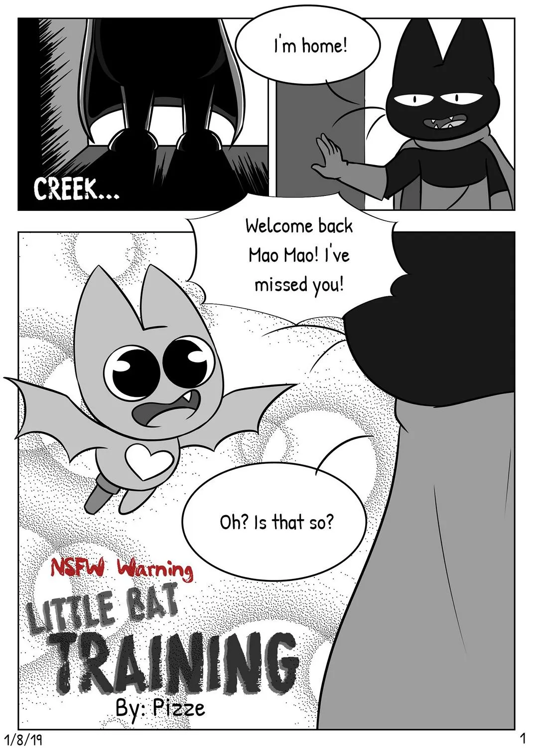 Little Bat Training porno comics