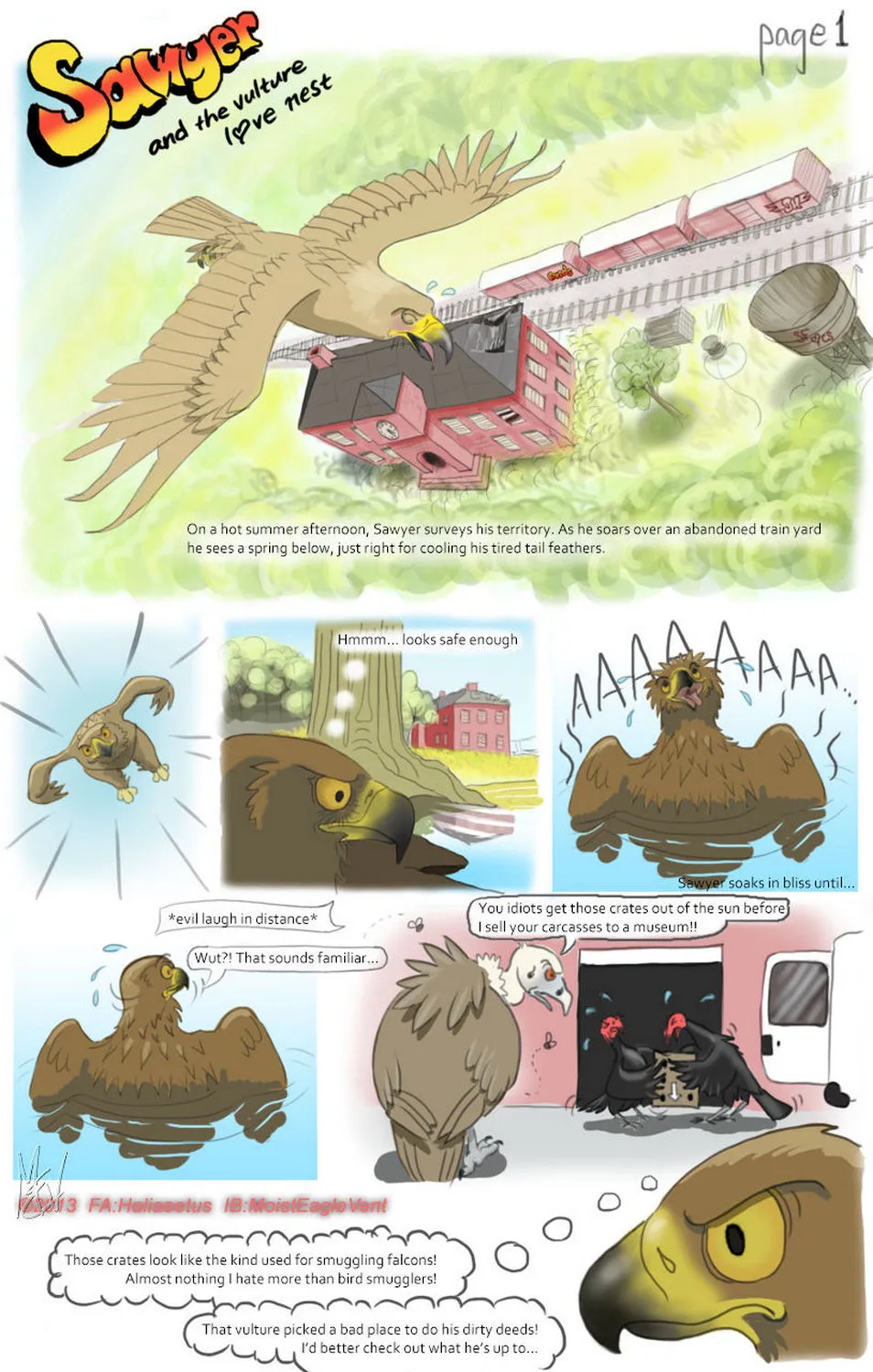 Sawyer And The Vulture Love Nest porno comics