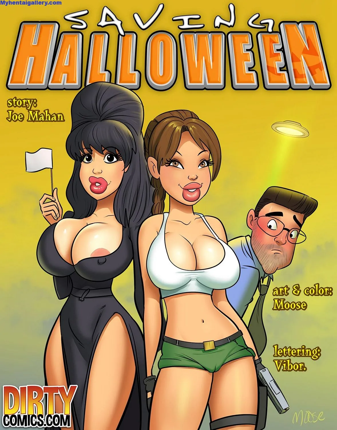 Saving Halloween porno comics