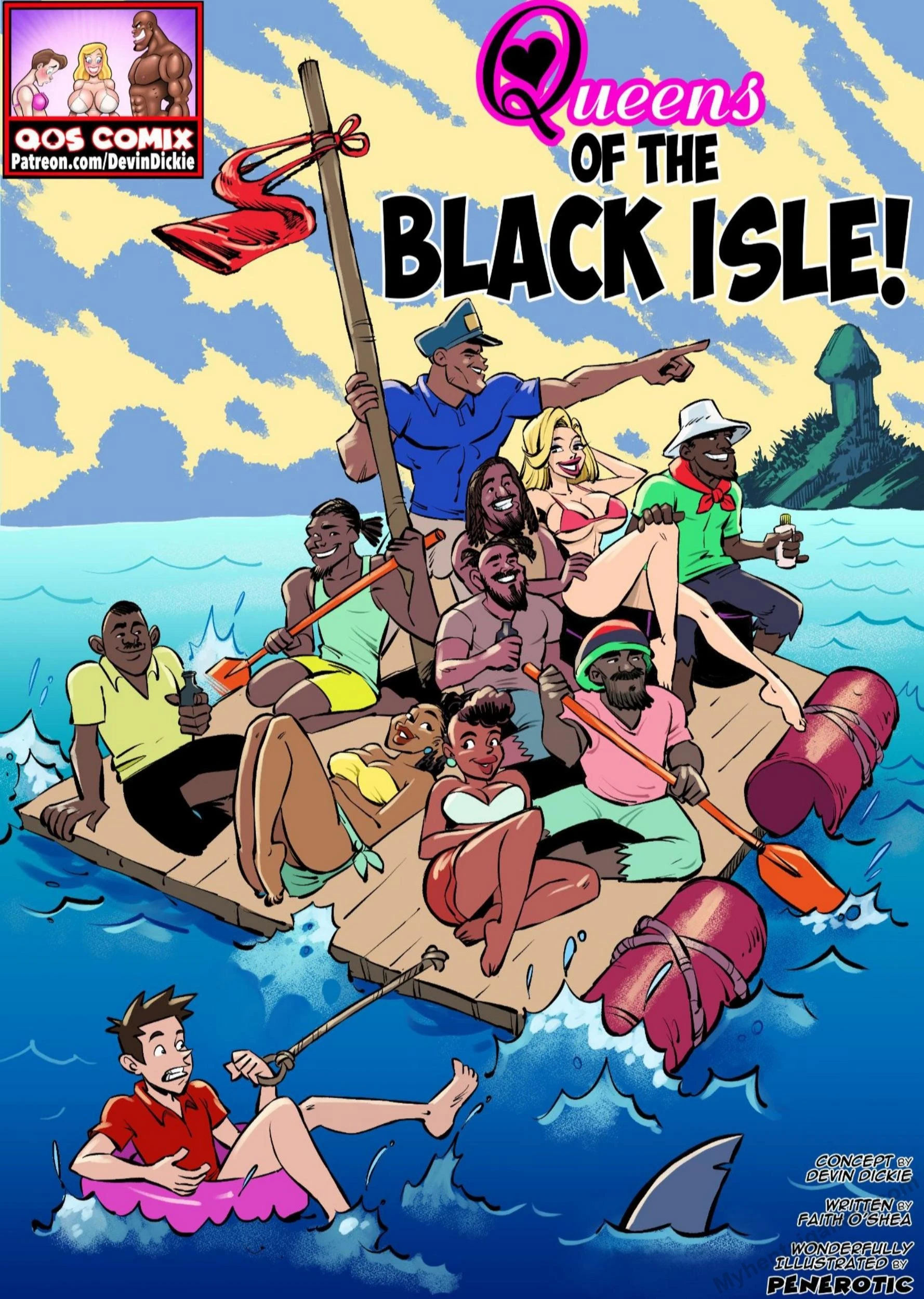 Queens Of The Black Isle! porno comics