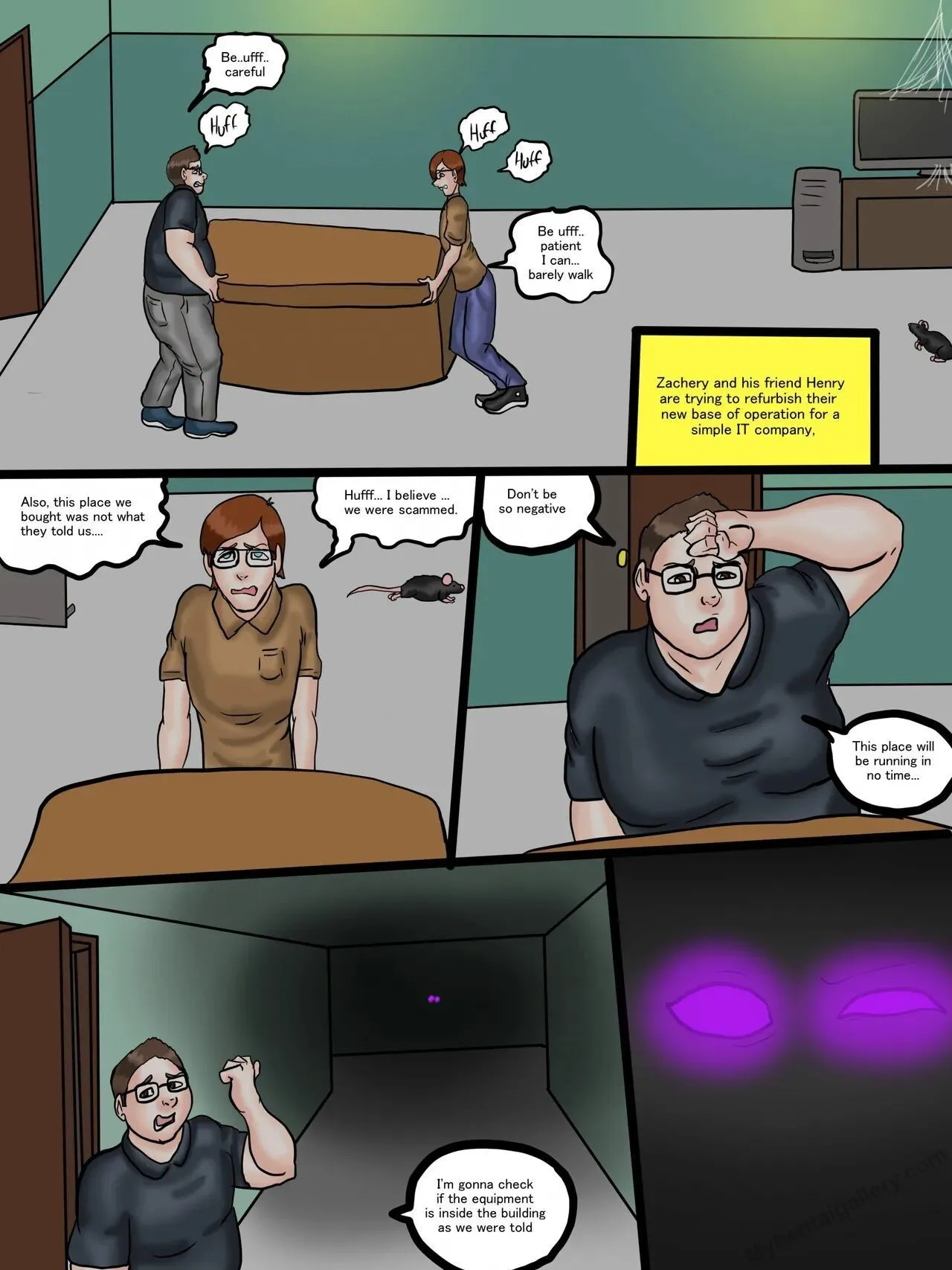 Upstart Haunted Business For Ghosts porno comics Cover