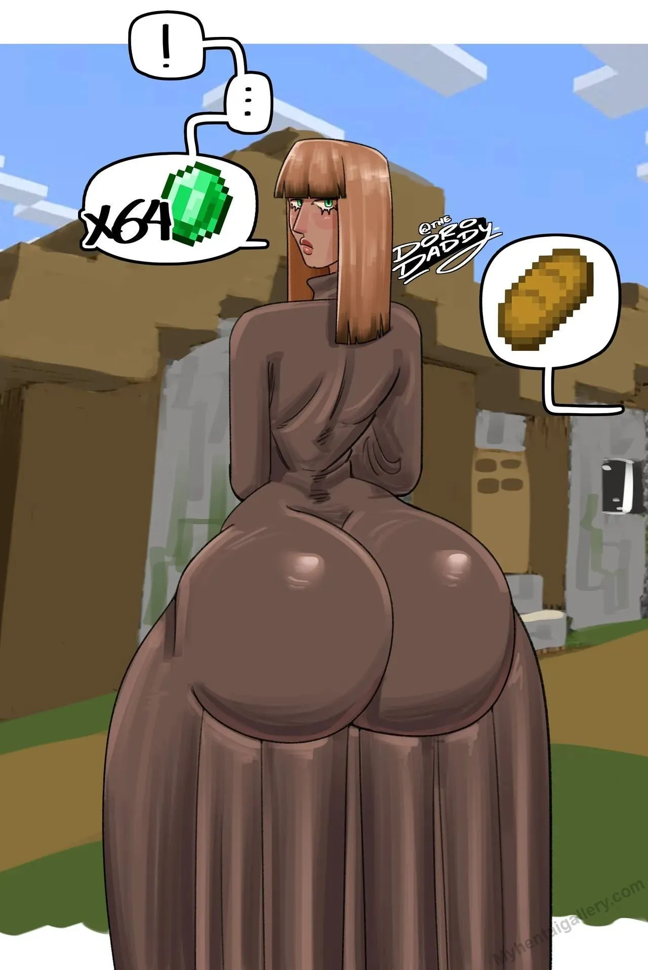 Breed For Bread porno comics Cover