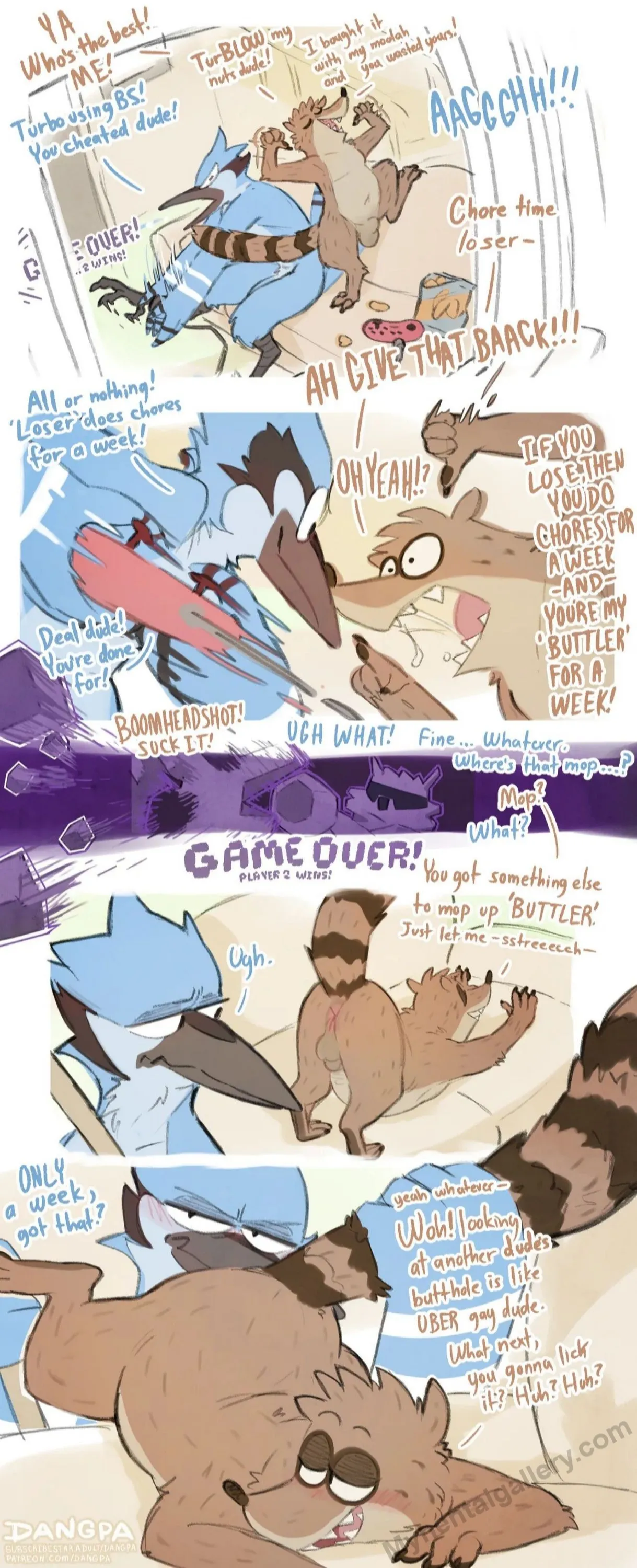 Fuzzy Buttler porno comics Cover