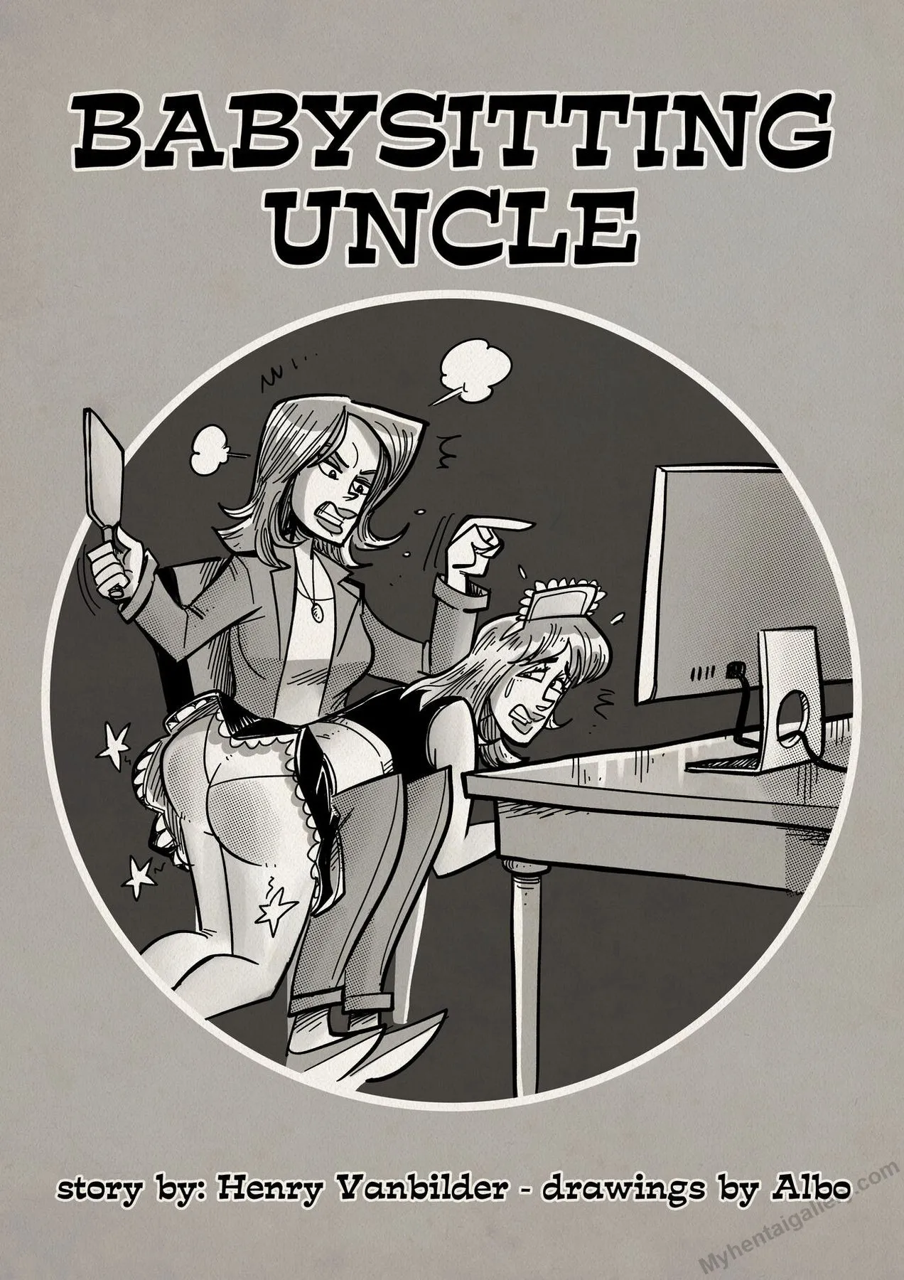 Babysitting Uncle porno comics