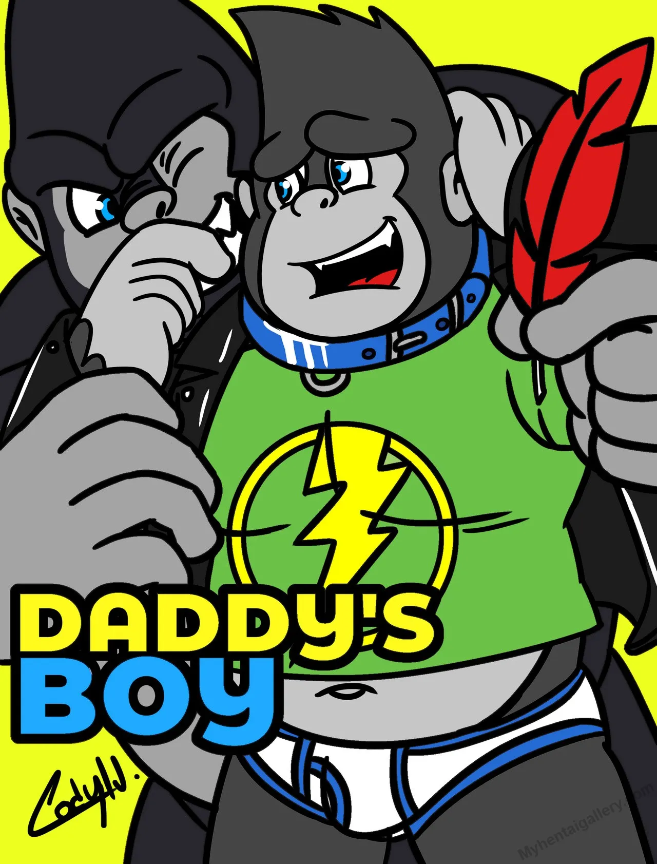 Big Daddy's Boy porno comics Cover