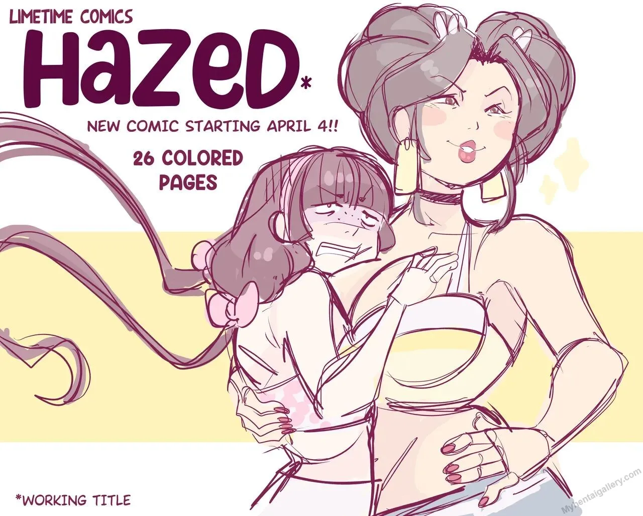 Hazed porno comics
