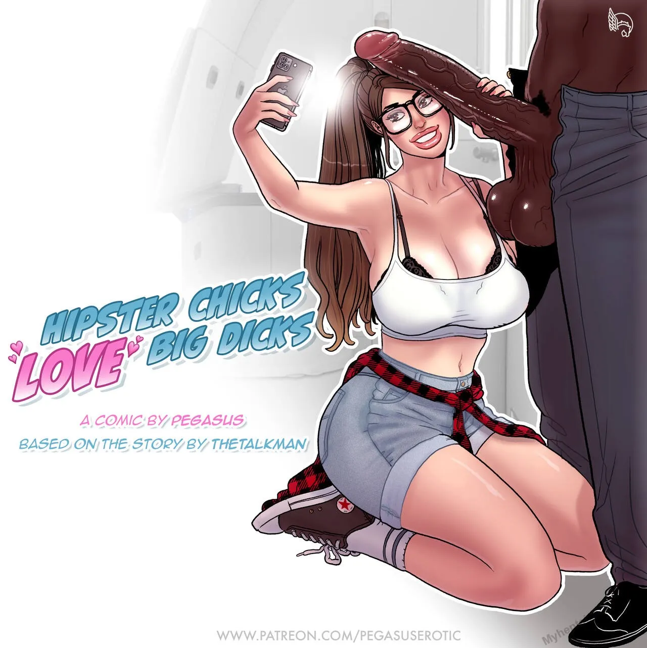 Hipster Chicks Love Big Dicks porno comics Cover