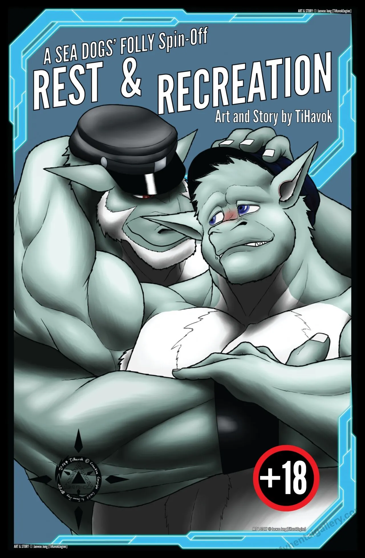Rest & Recreation porno comics Cover