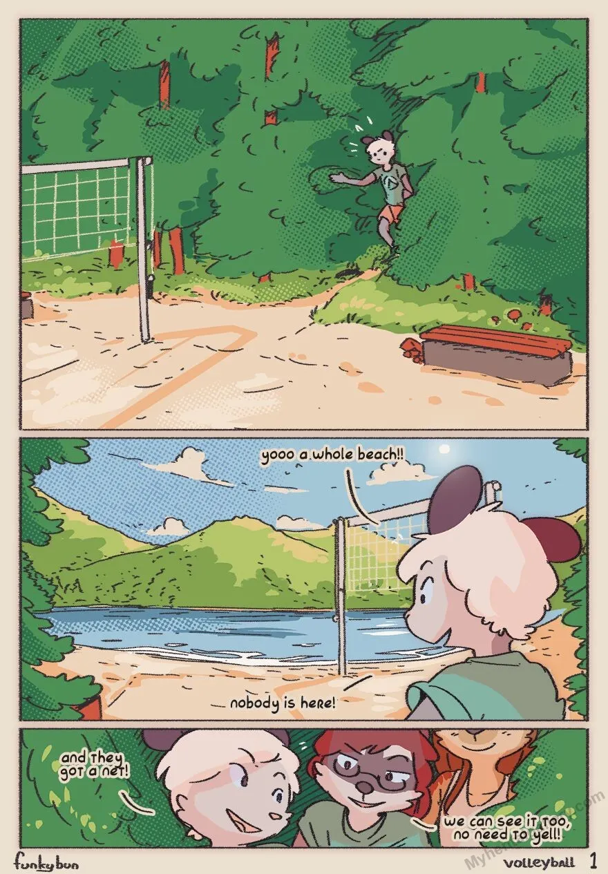 Volleyball porno comics Cover