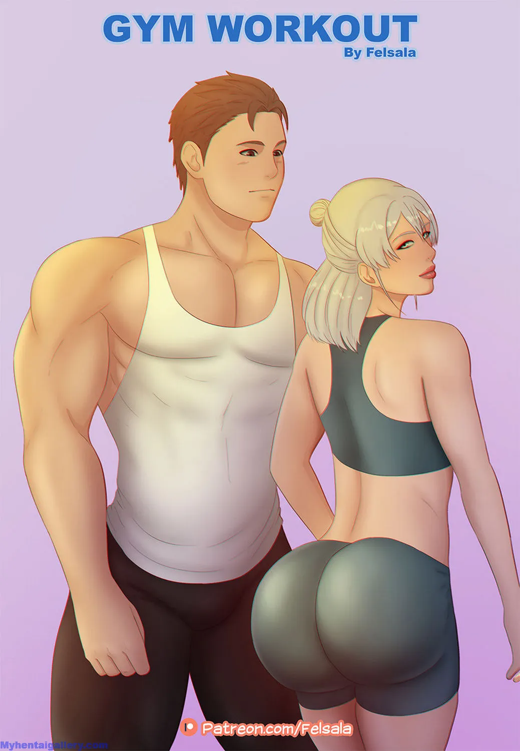 Gym Workout porno comics