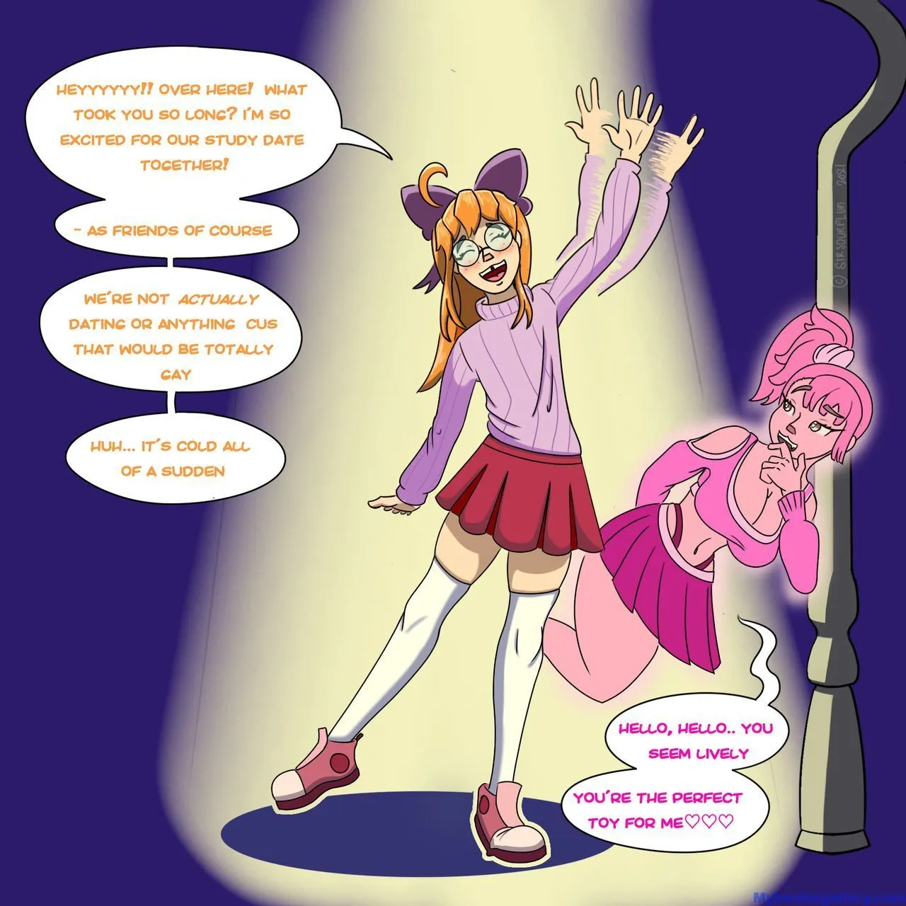 Fayne And The Mischievous Ghost porno comics