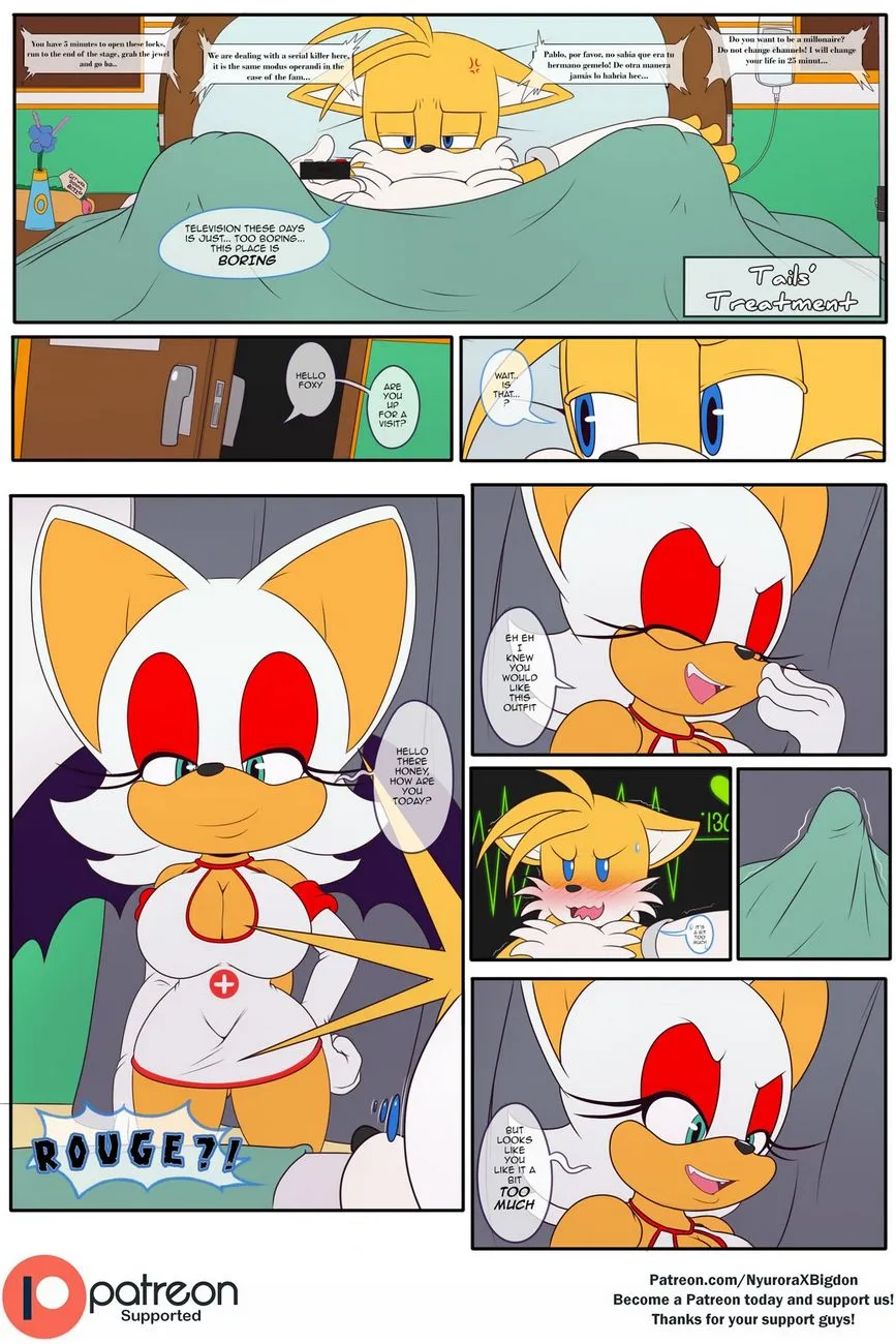 Tail's Treatment porno comics