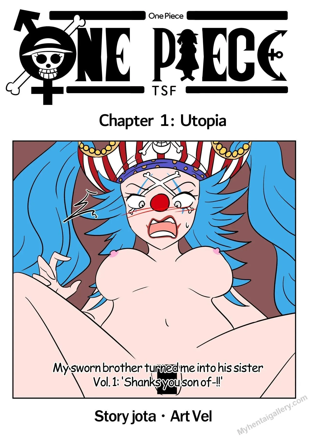 One Piece TSF 1 - Utopia porno comics Cover
