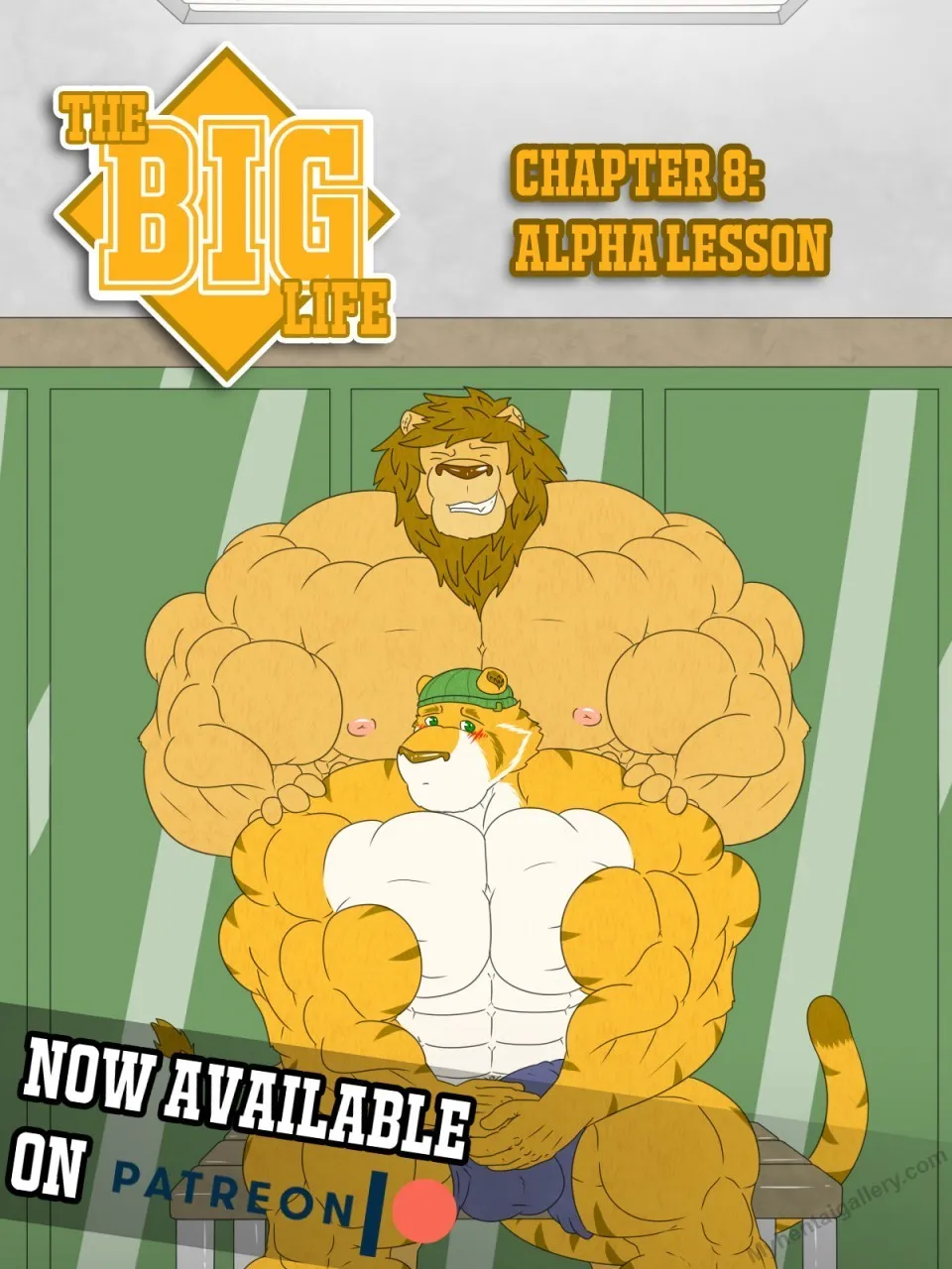 The Big Life 8 - Alpha Lesson porno comics Cover