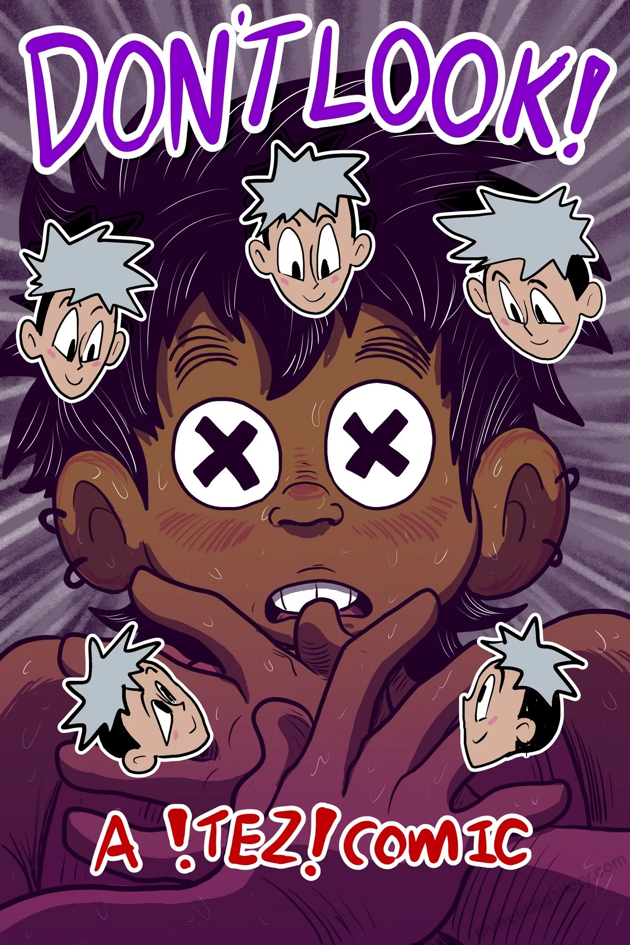 Don't Look! porno comics Cover