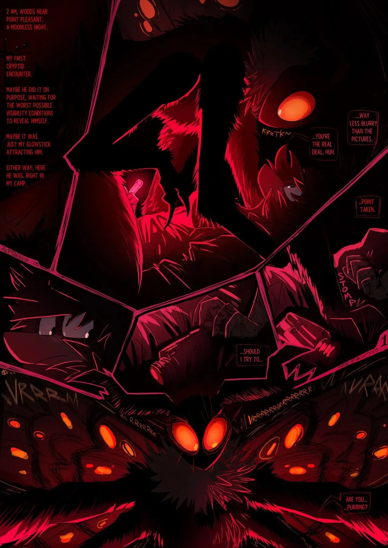 Curse Of Obscurity 11 - Mothman porno comics