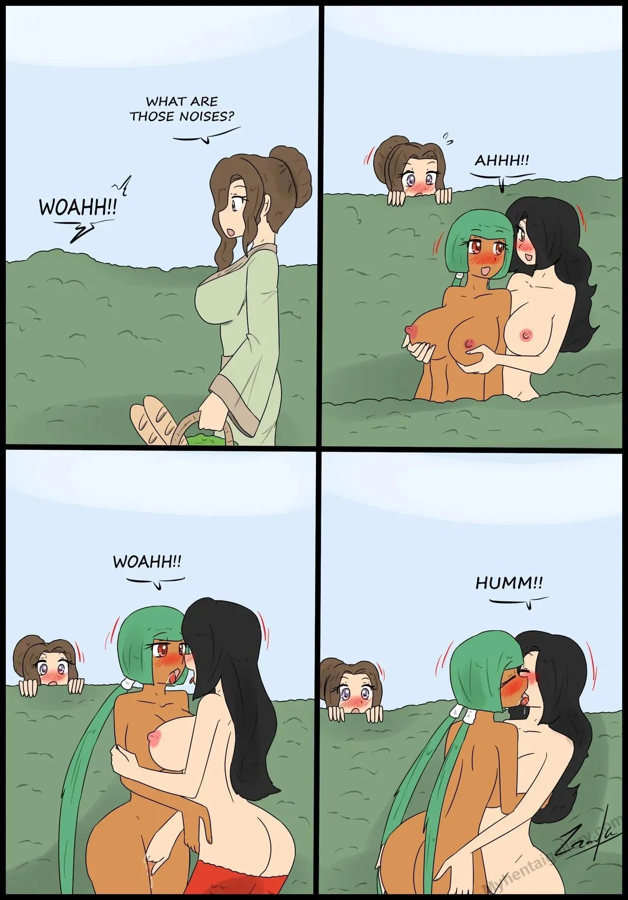 Forest Fun!! porno comics Cover