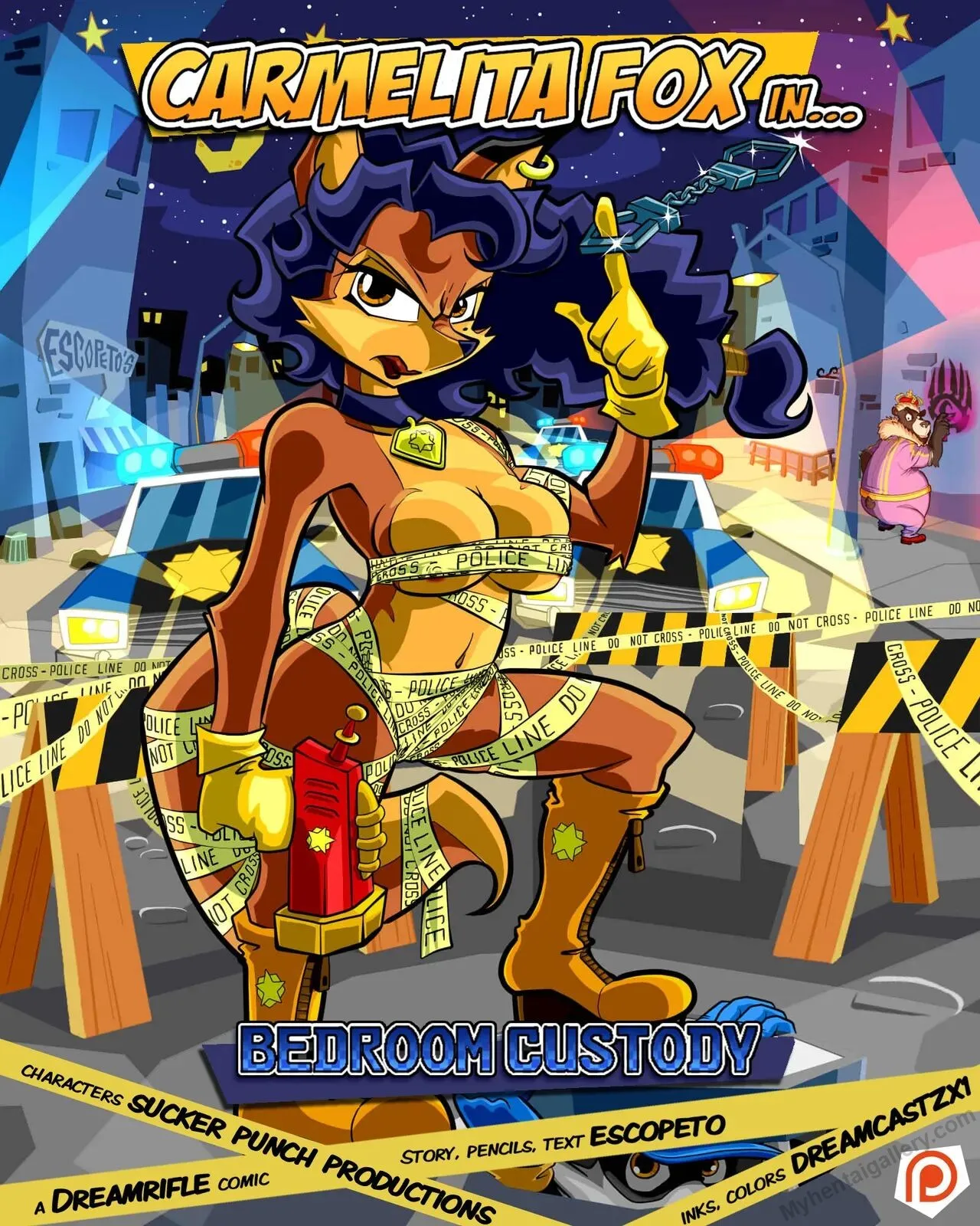 Bedroom Custody porno comics