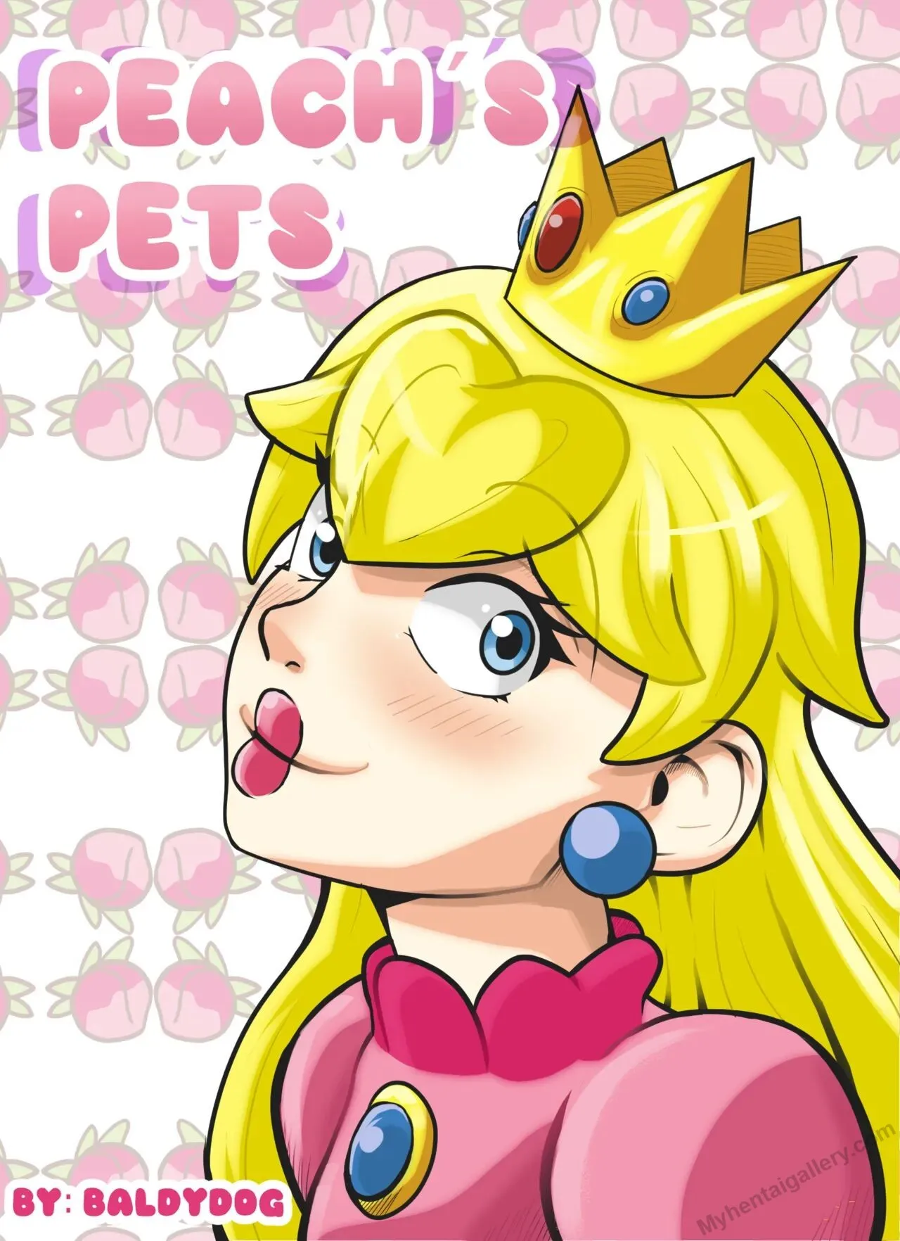 Peach's Pets porno comics Cover