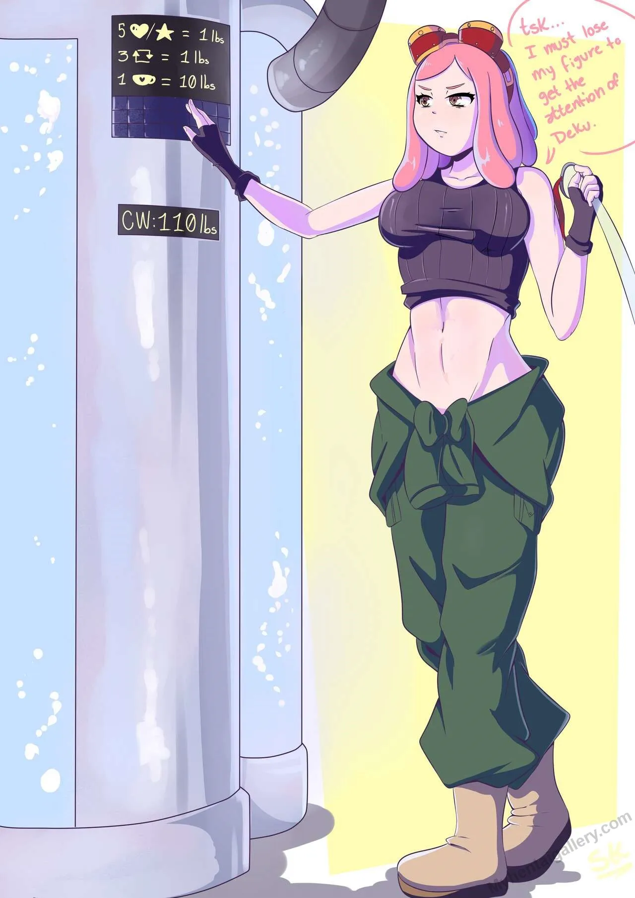 Overcome Uraraka porno comics