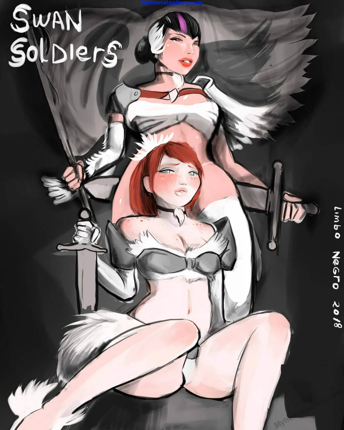 Swan Soldiers 1 porno comics Cover