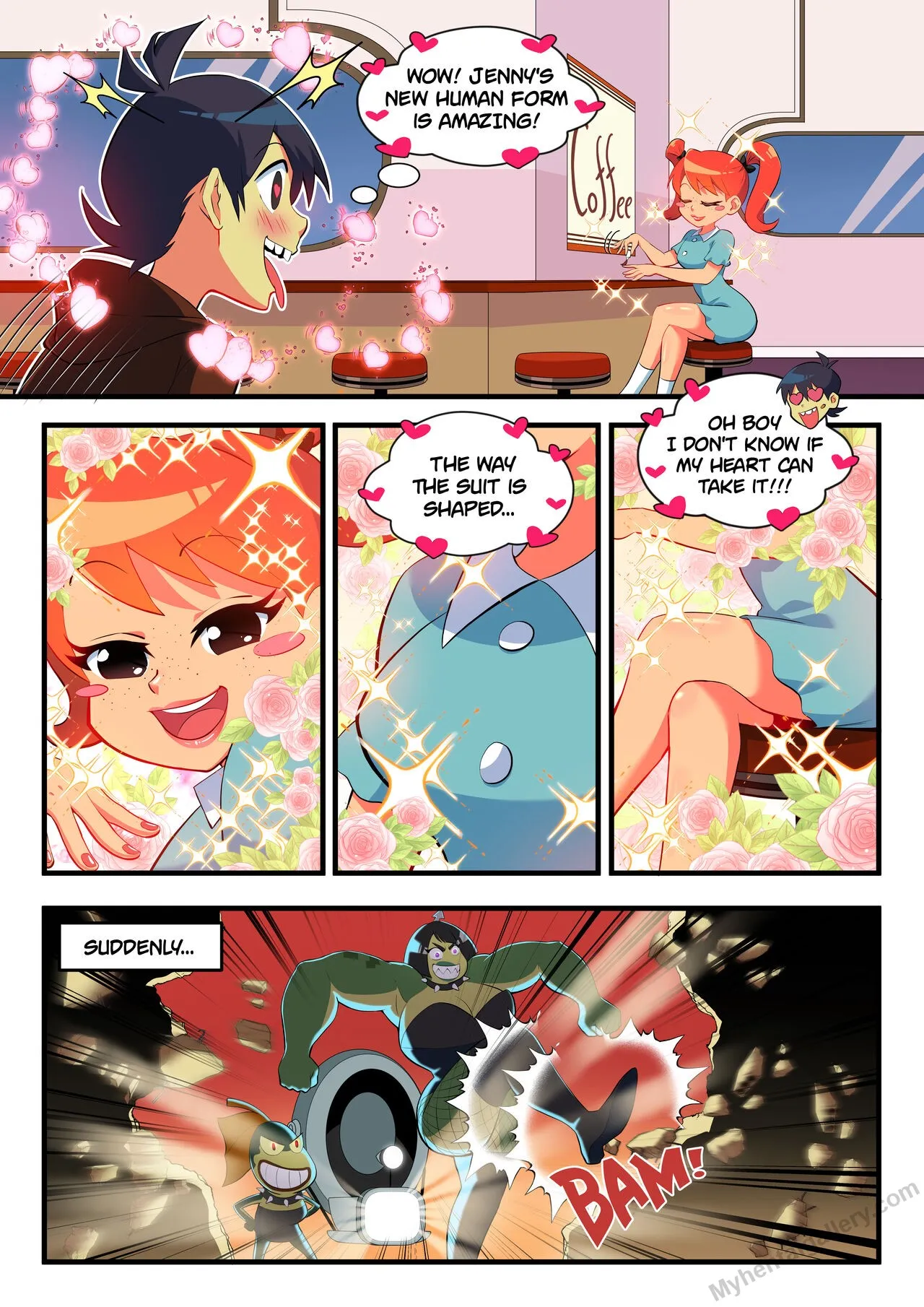 My Life As A Teenage Robot porno comics