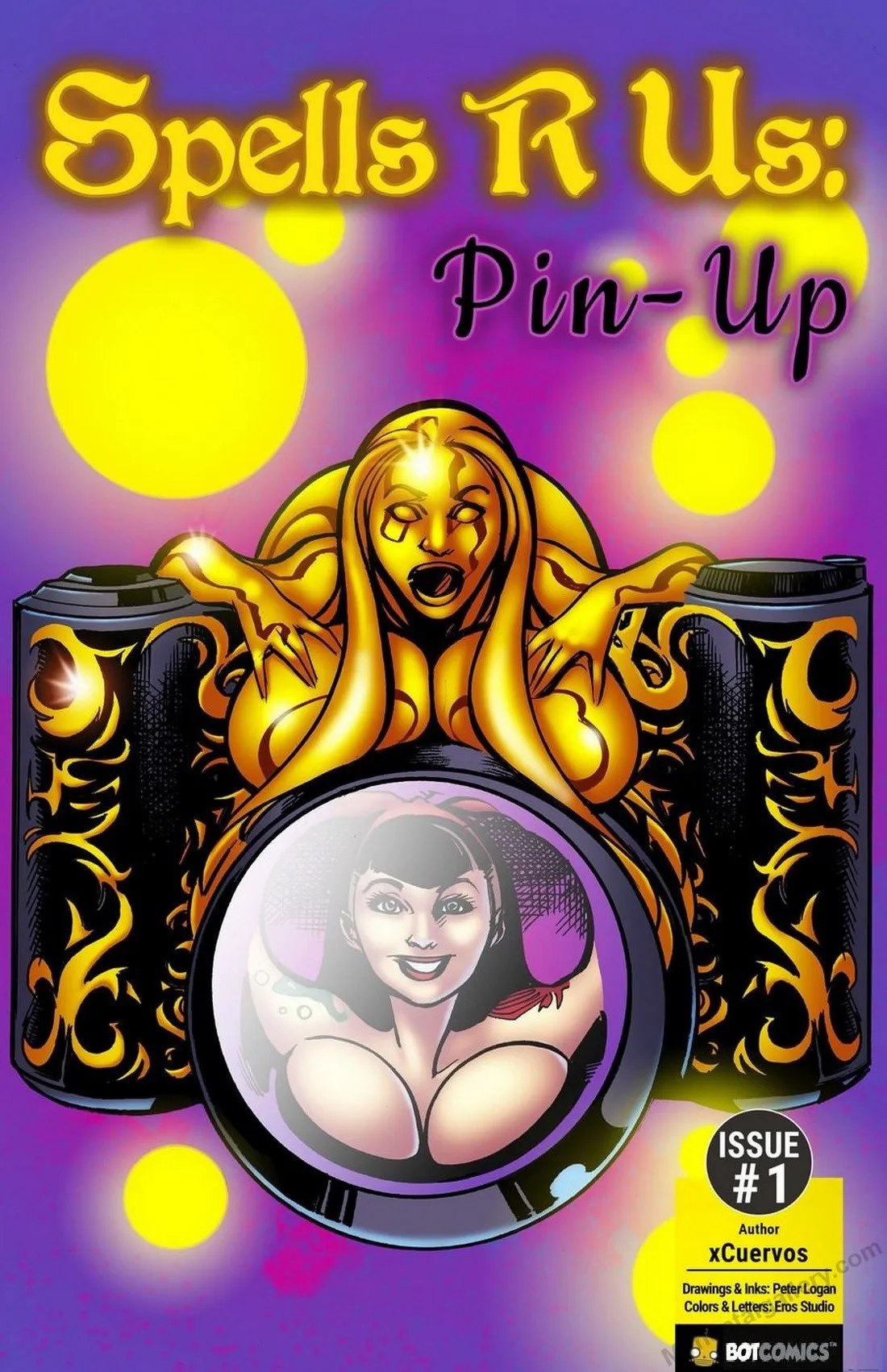 Spells R Us - Pin-Up porno comics Cover
