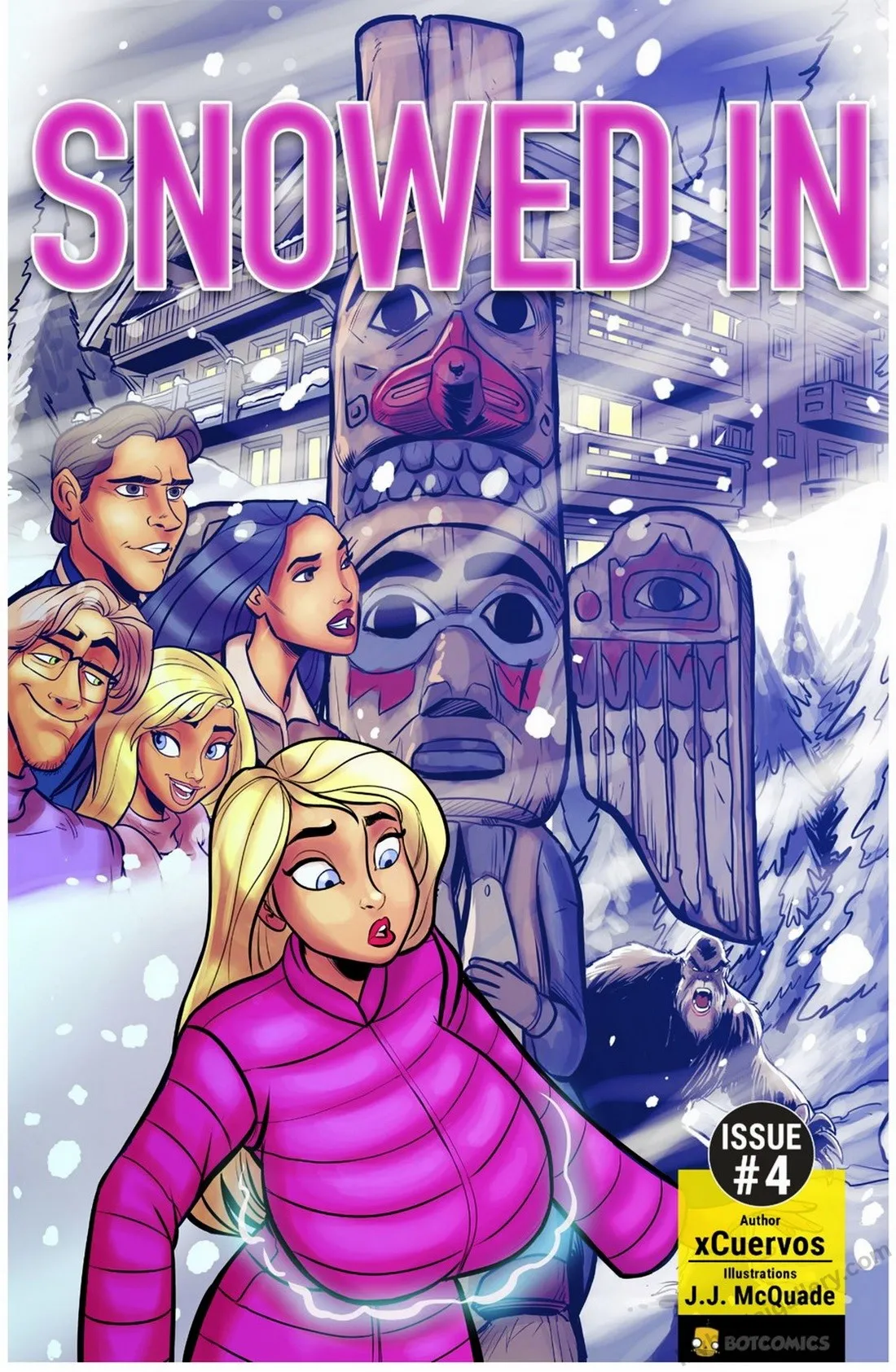 Snowed In! 4 porno comics