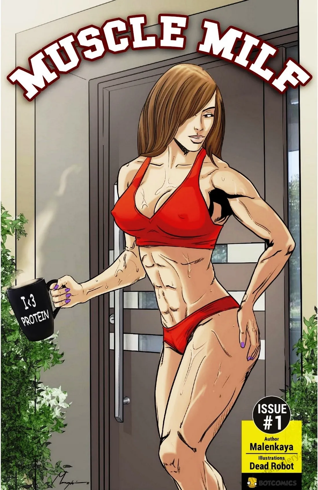 Muscle Milf 1 porno comics Cover