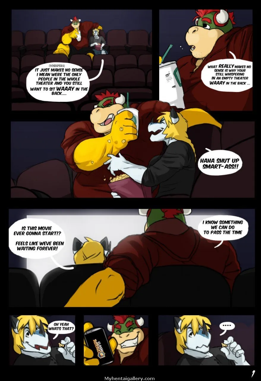 Empty Theater porno comics Cover