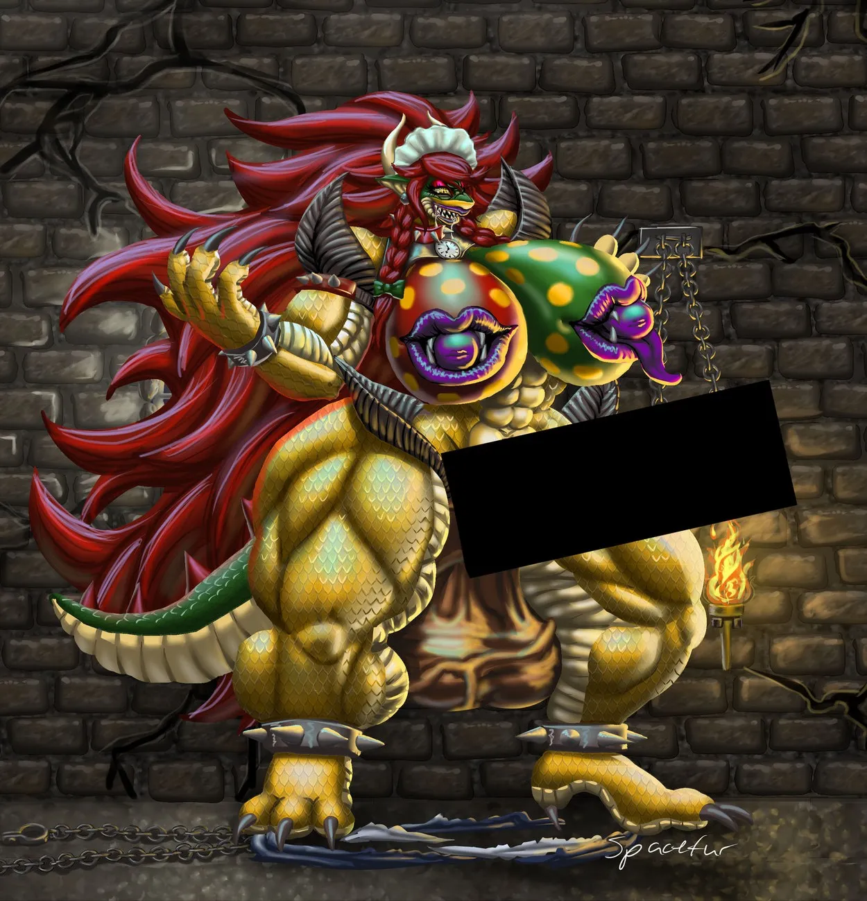 Bowsette Transformation porno comics