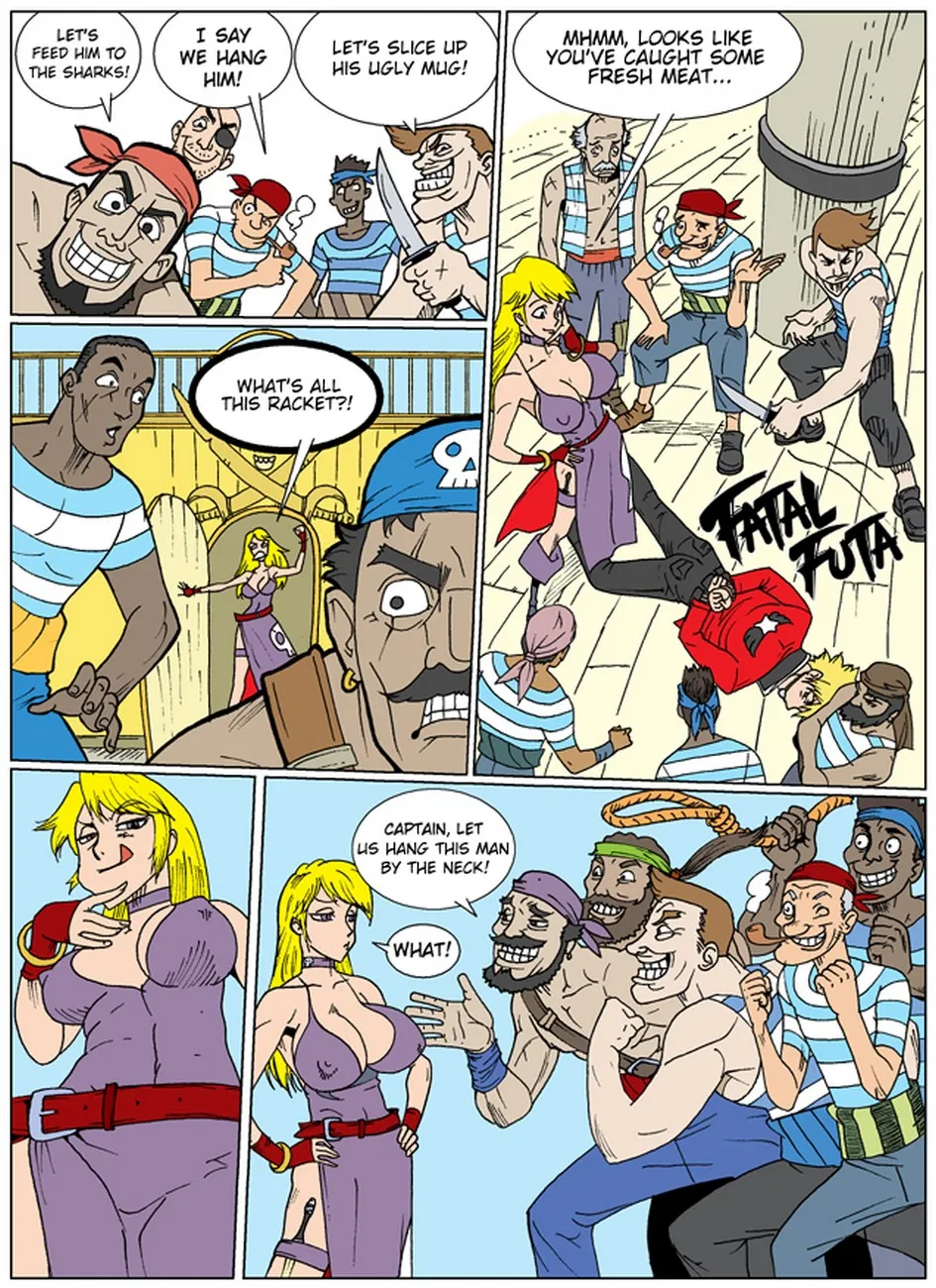 Fatal Futa - B Jenet Vs Rock porno comics