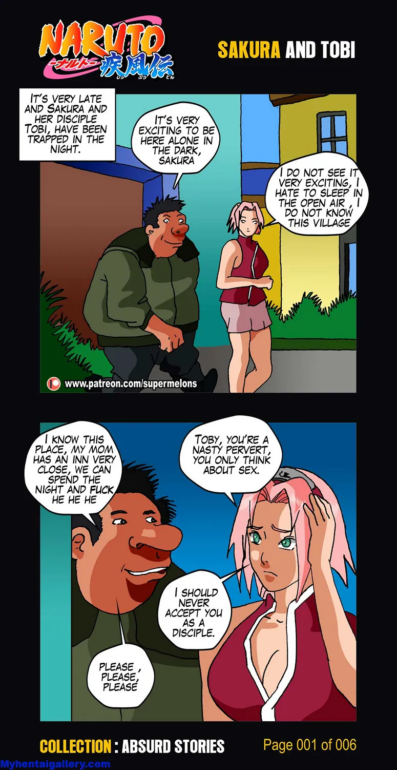 Sakura And Tobi porno comics