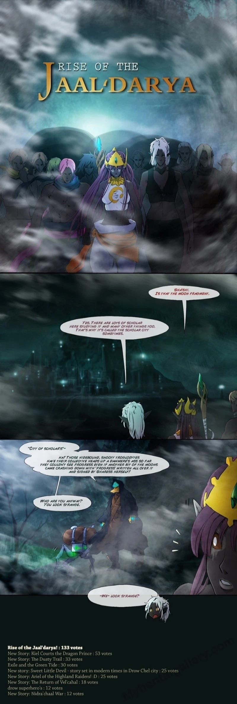 Drowtales 15 - Rise Of The Jaal'Darya porno comics
