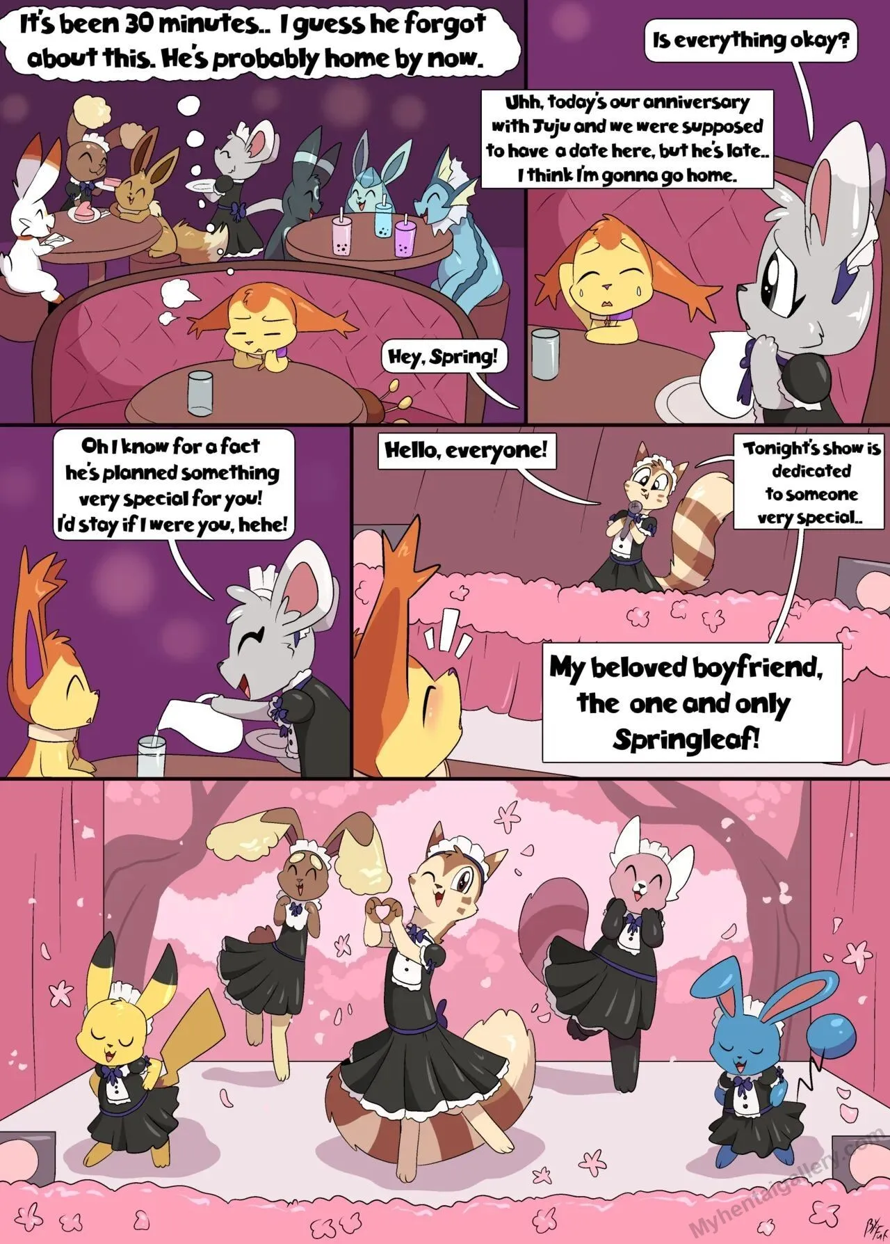 A Special Anniversary porno comics Cover