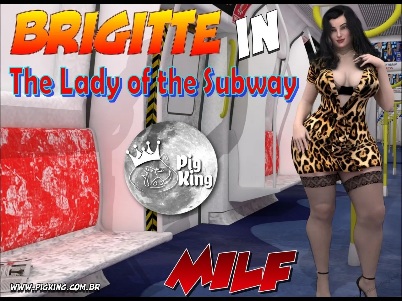 The Lady Of The Subway 1 porno comics Cover