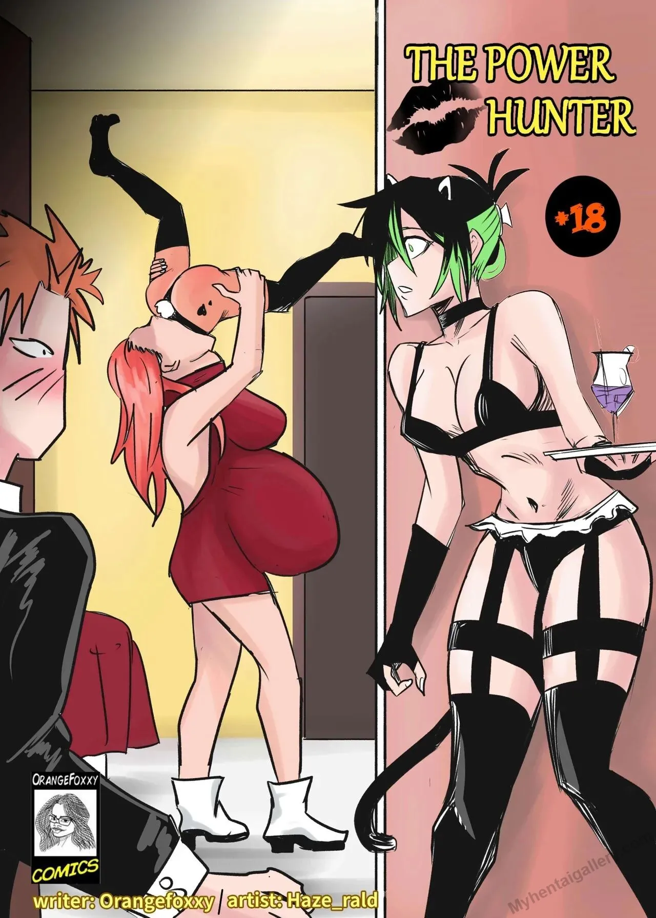 The Power Hunter 2 porno comics Cover