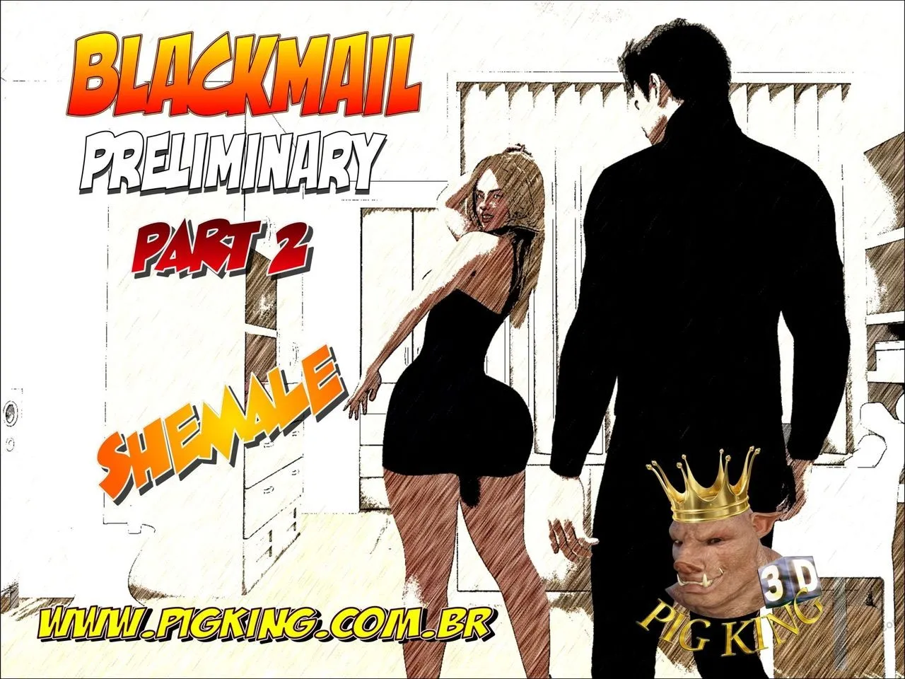 Blackmail! 2 porno comics Cover