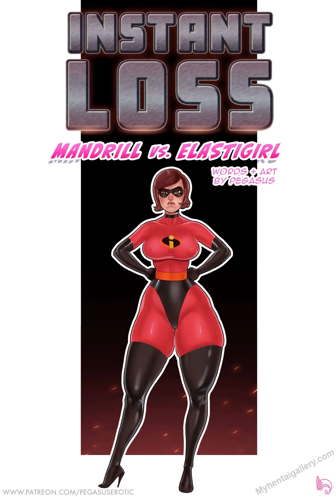 Mandrill Vs Elastigirl porno comics