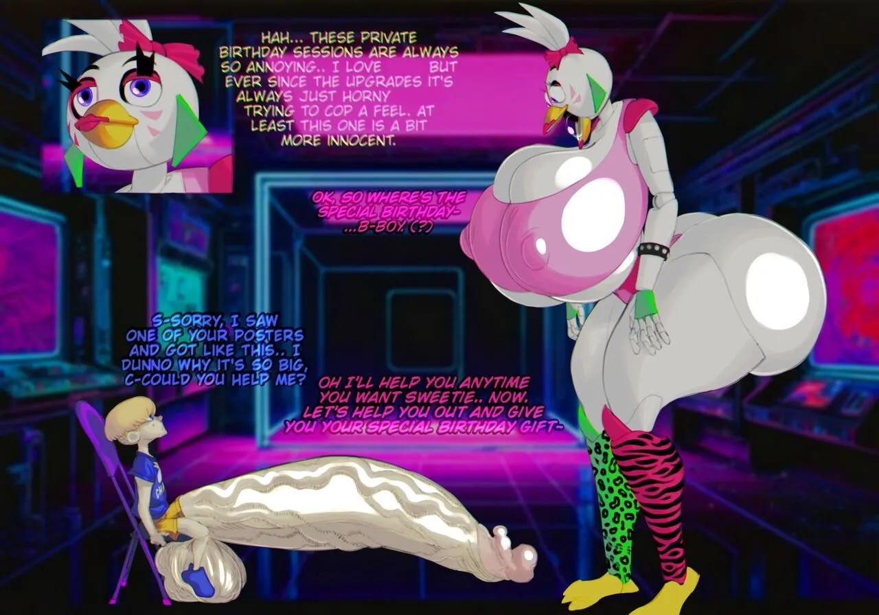 Private Session With Glamrock Chica porno comics