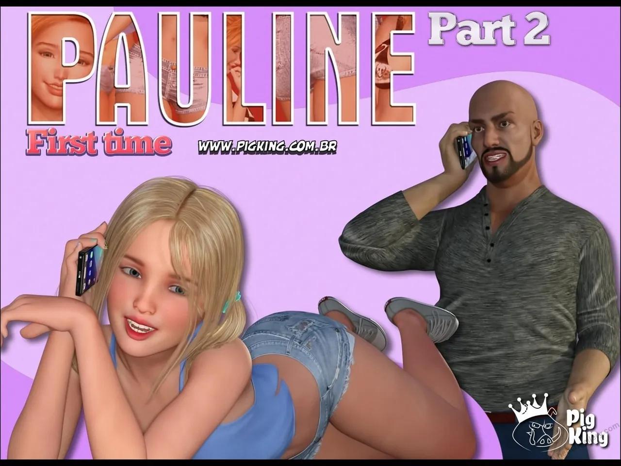 A Dedicated Daughter 2 porno comics Cover