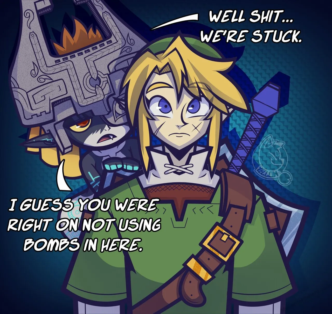 Trapped In A Cave porno comics