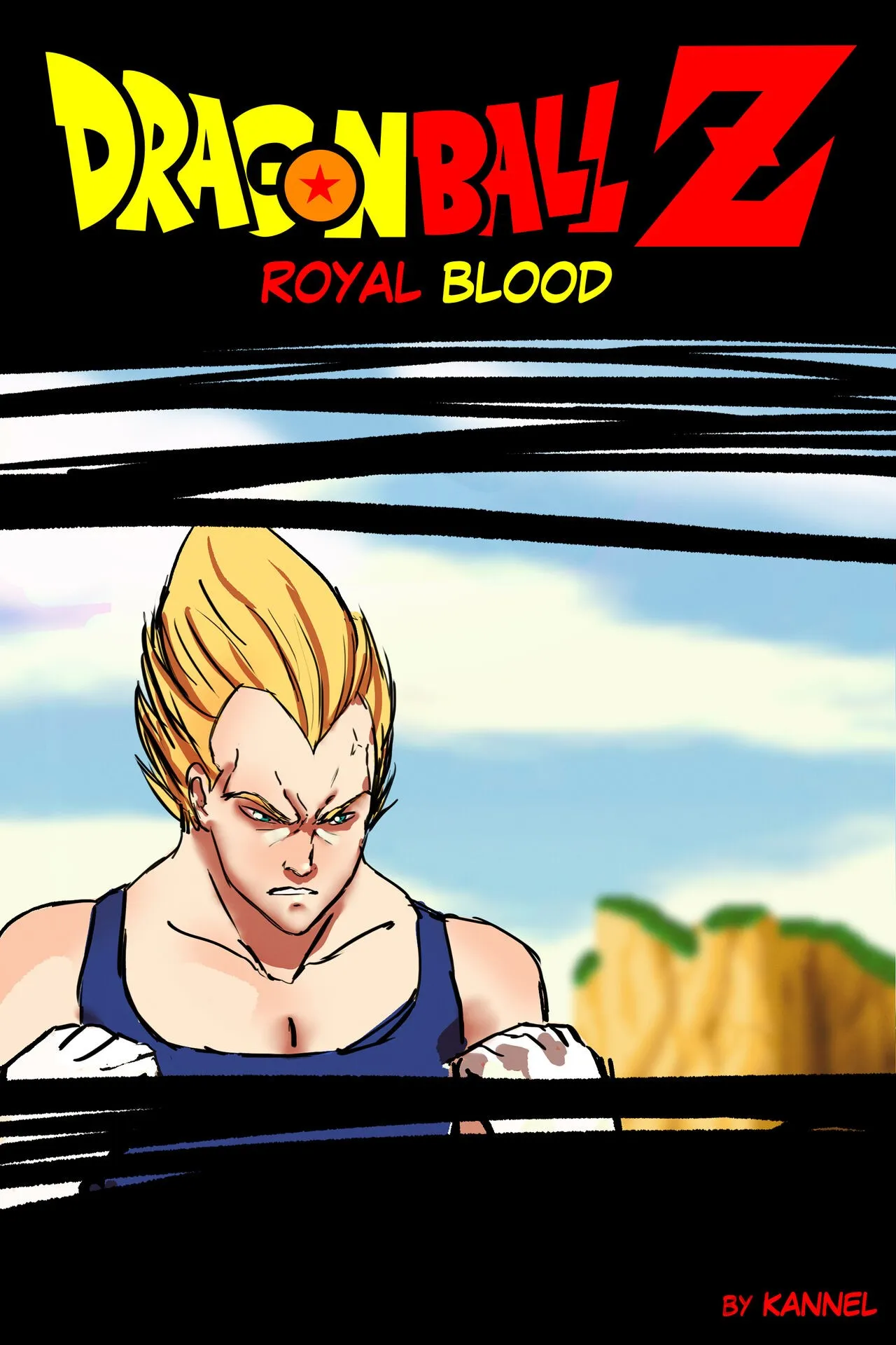 Dragon Ball Z - Royal Blood porno comics Cover