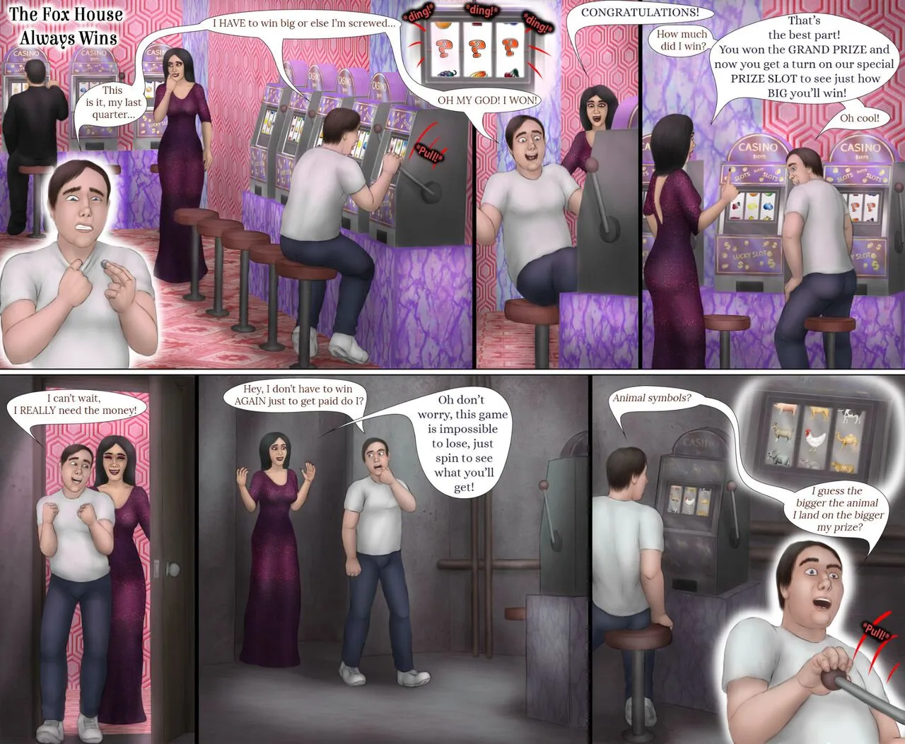 The Fox House Always Wins porno comics Cover