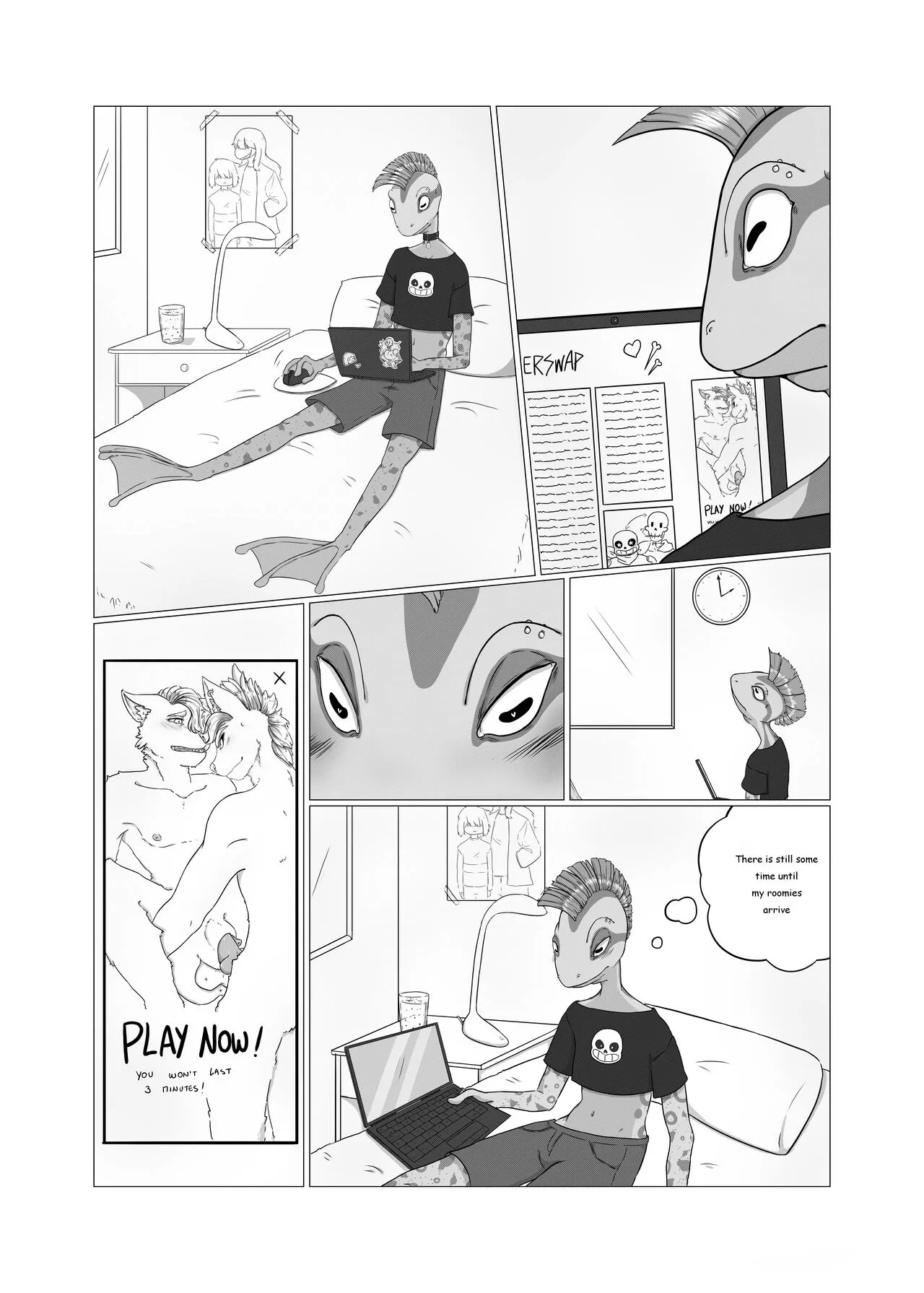 Gilbert's Bisexual Chronicles porno comics Cover