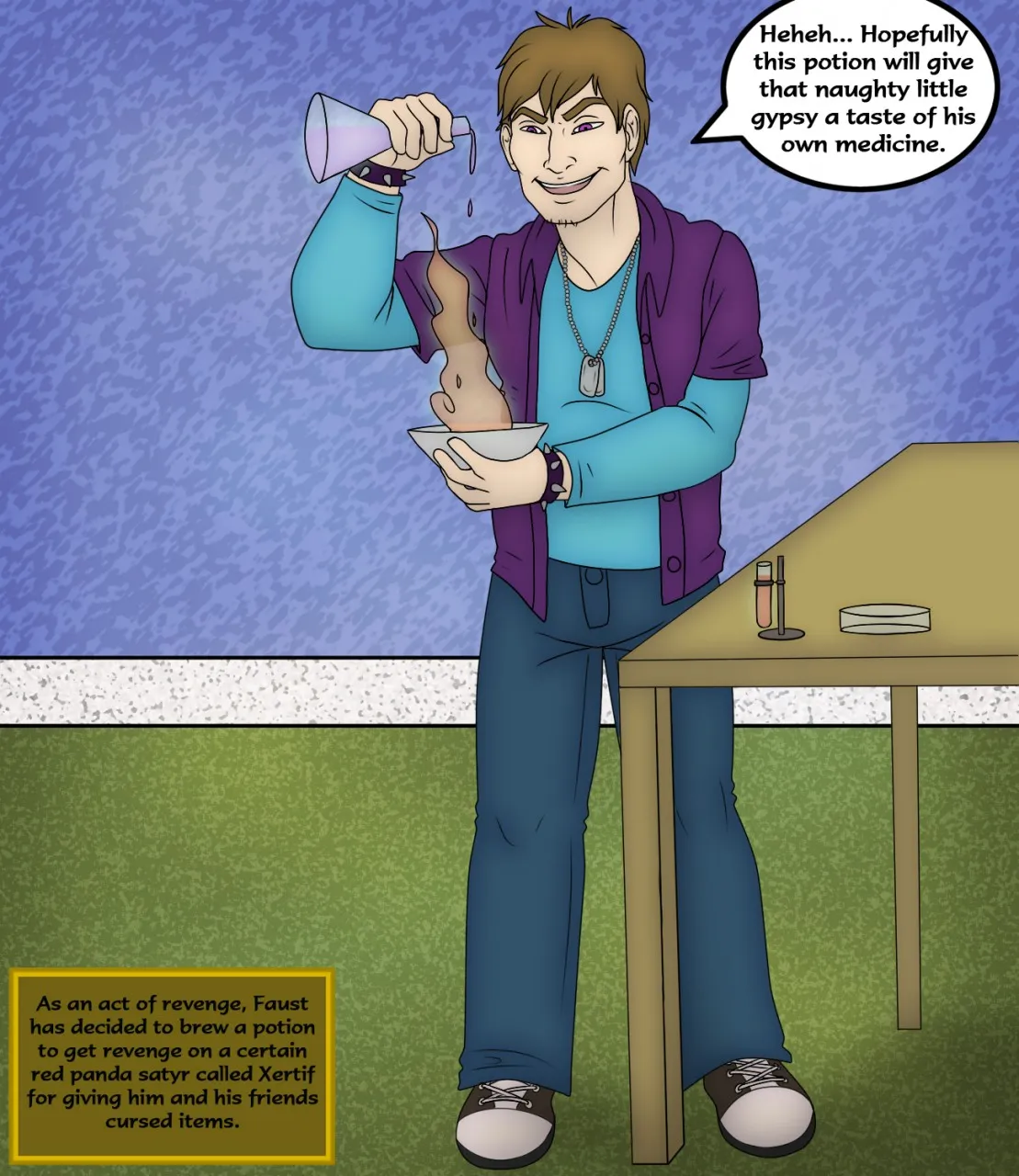 Tauric Potion Accident porno comics Cover